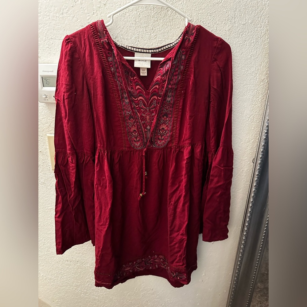 XS top mid sleeve